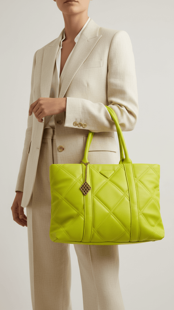 Green Formal Hand Bag P36368