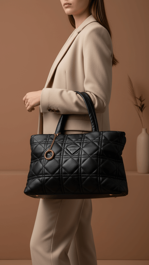 Black Formal Hand Bag P36369