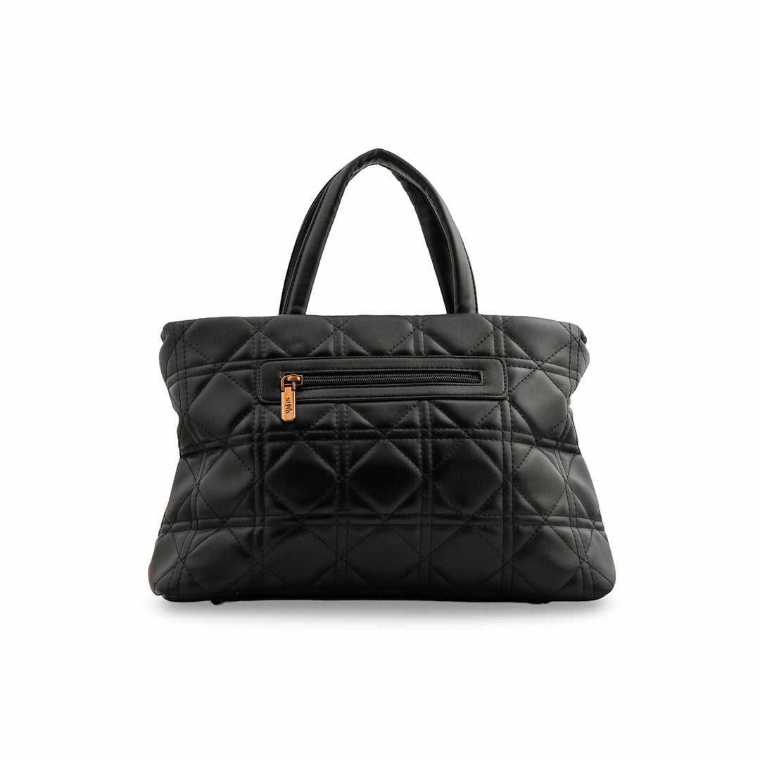 Black Formal Hand Bag P36369