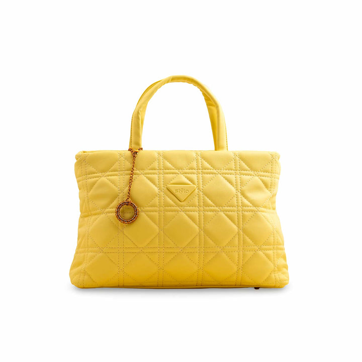 Yellow Formal Hand Bag P36369