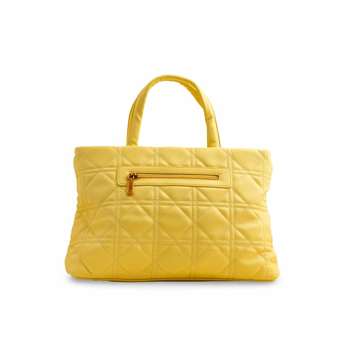 Yellow Formal Hand Bag P36369