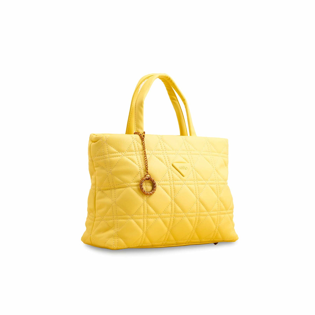 Yellow Formal Hand Bag P36369