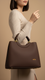 Brown Formal Hand Bag For Ladies P36370