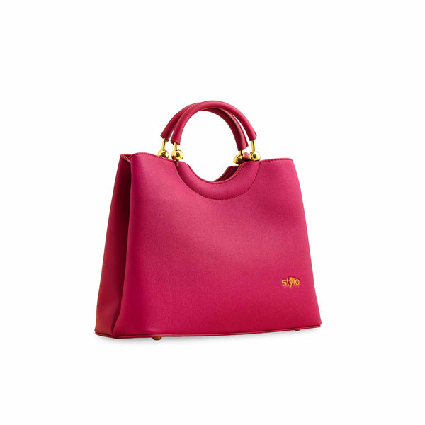 Purple Formal Hand Bag For Ladies P36370