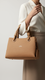 Khaki Formal Hand Bag For Ladies P36372