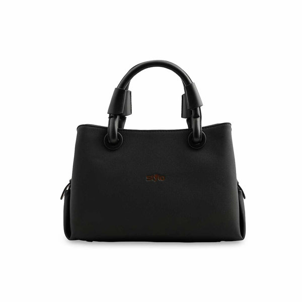 Black Formal Hand Bag For Ladies P36372