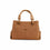 Khaki Formal Hand Bag For Ladies P36372