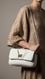 White Women Formal Shoulder Bag P36375