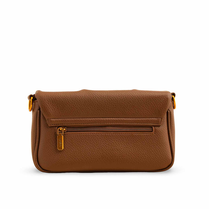 Brown Women Formal Shoulder Bag P36375