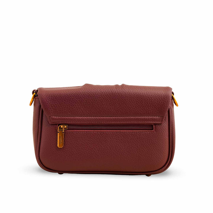 Maroon Women Formal Shoulder Bag P36375