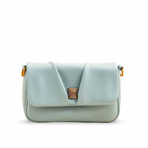 Blue Women Formal Shoulder Bag P36375