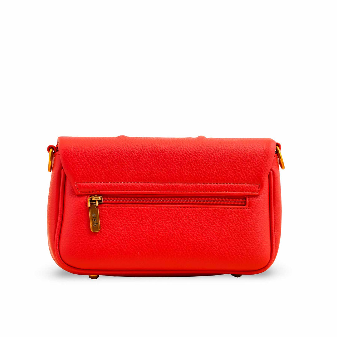 Red Women Formal Shoulder Bag P36375