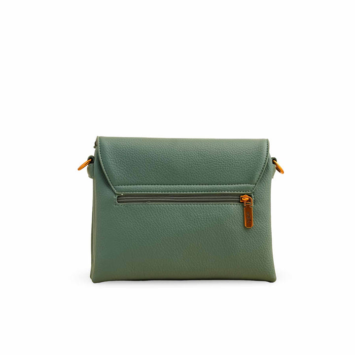 Green Women Formal Shoulder Bag P36377
