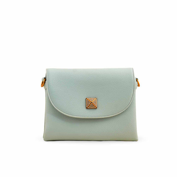 Blue Women Formal Shoulder Bag P36377