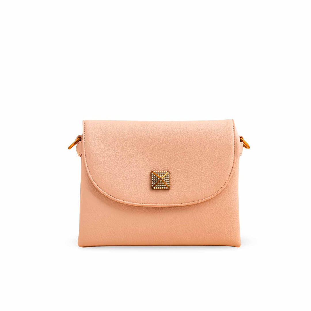 Pink Women Formal Shoulder Bag P36377