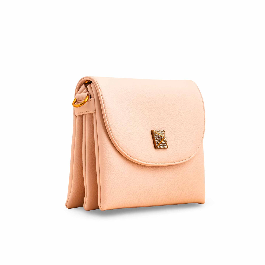 Pink Women Formal Shoulder Bag P36377