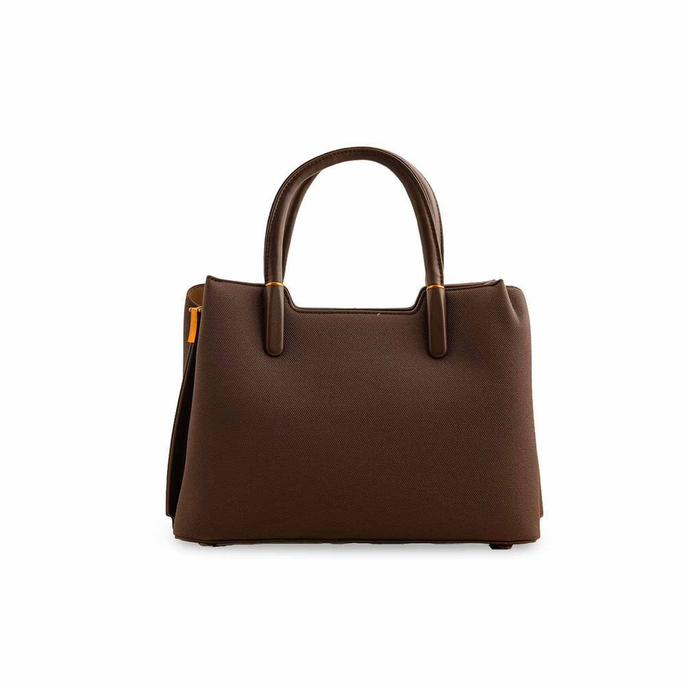 Brown Formal Hand Bag For Ladies P36378