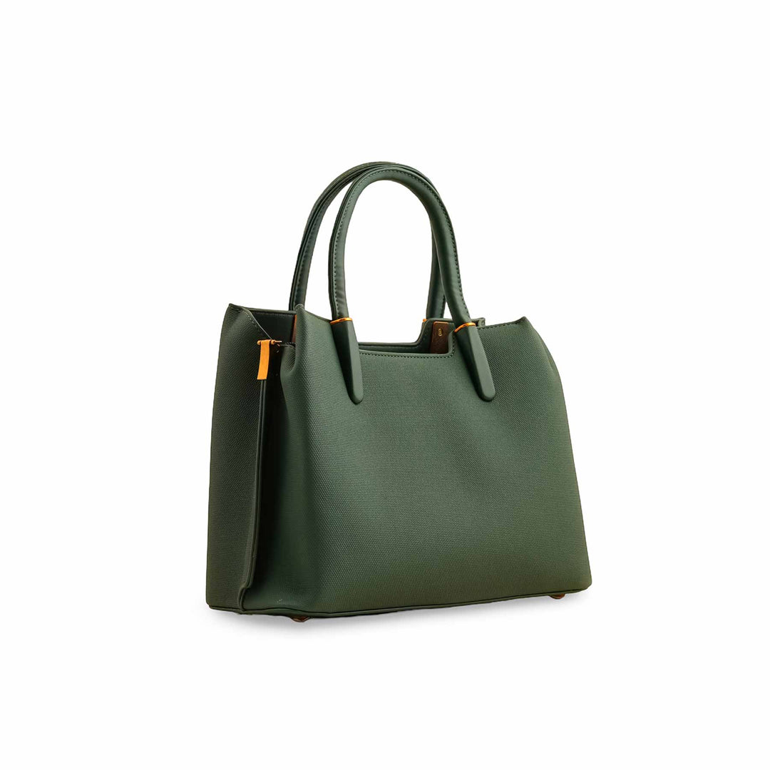 Green Formal Hand Bag For Ladies P36378
