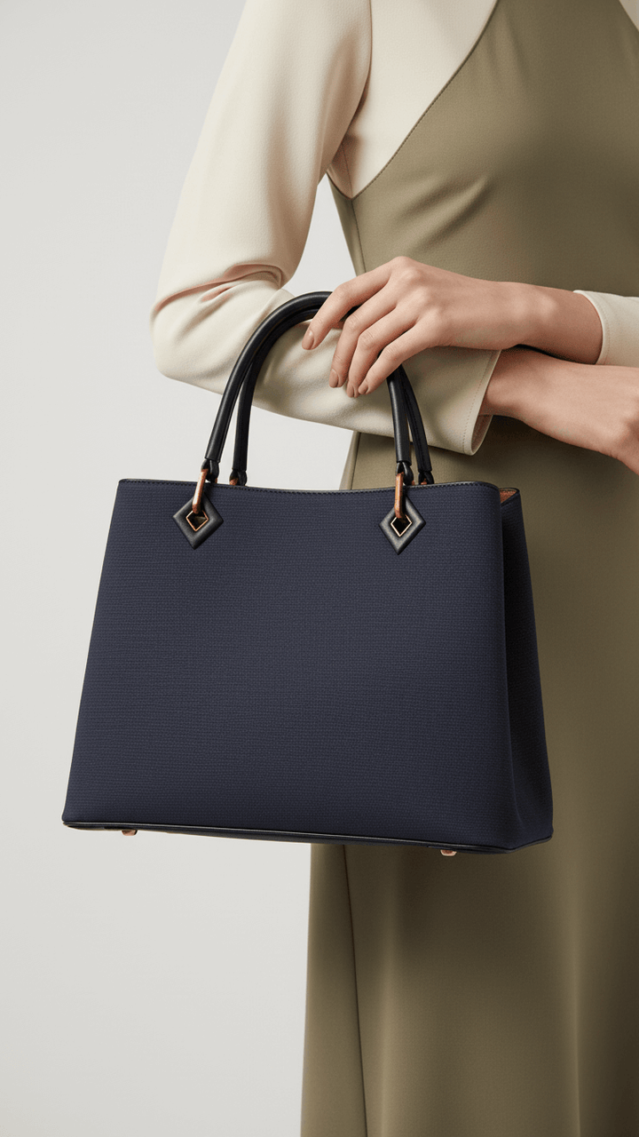 Blue Formal Hand Bag P36379