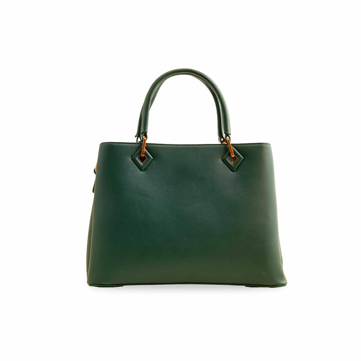 Green Formal Hand Bag P36379