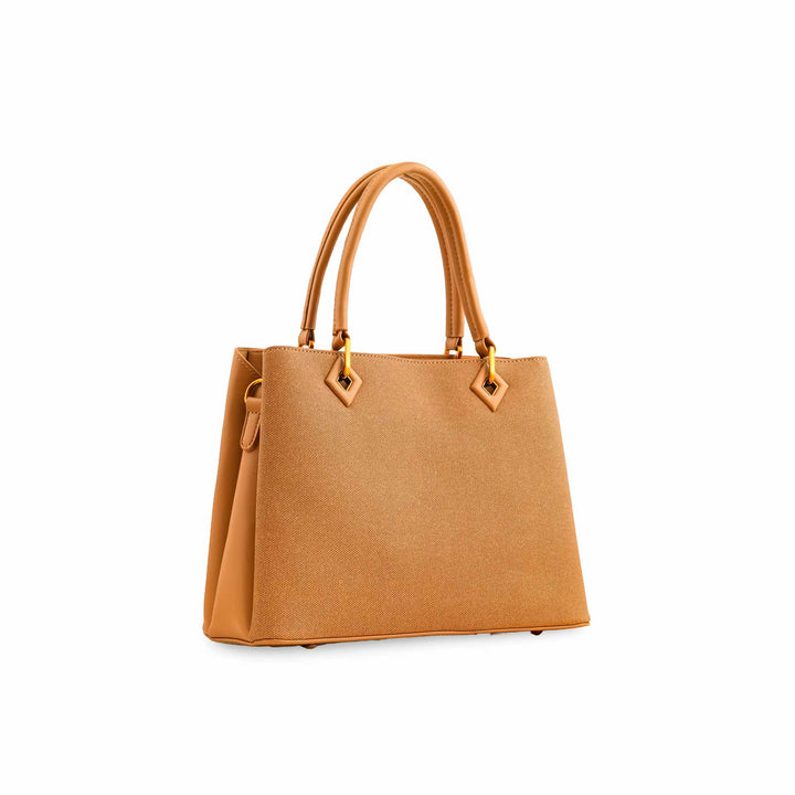 Khaki Formal Hand Bag P36379