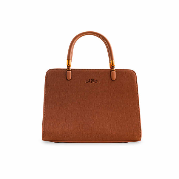 Brown Formal Hand Bag P36380