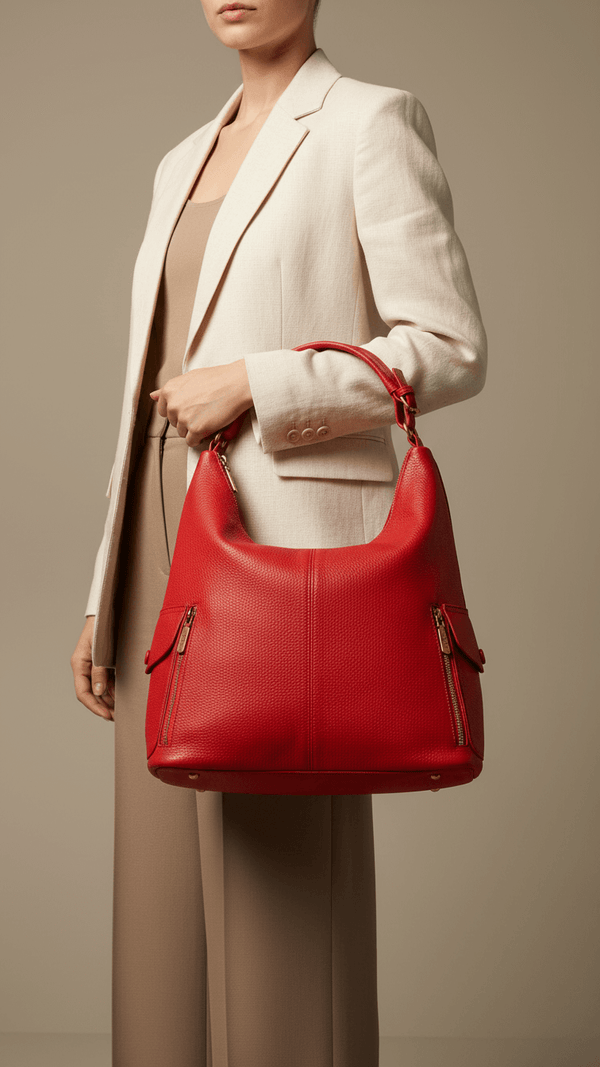 Red Formal Shoulder Bag P36381