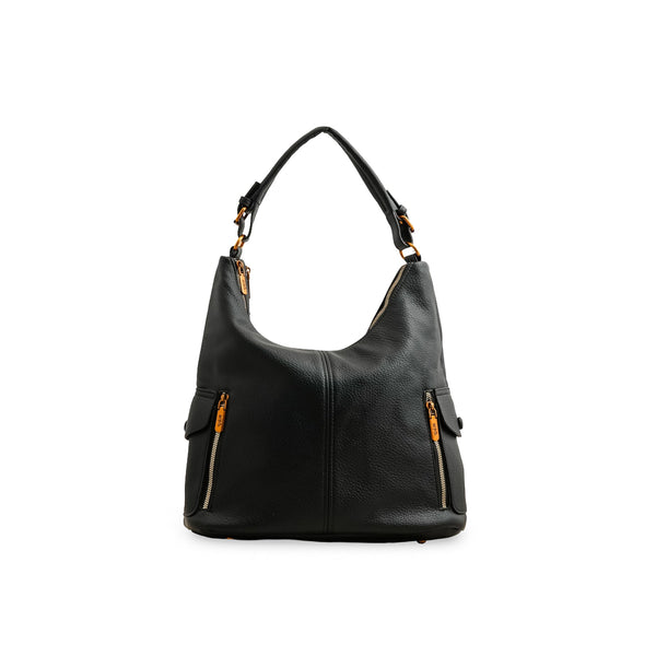 Black Women Formal Shoulder Bag P36381