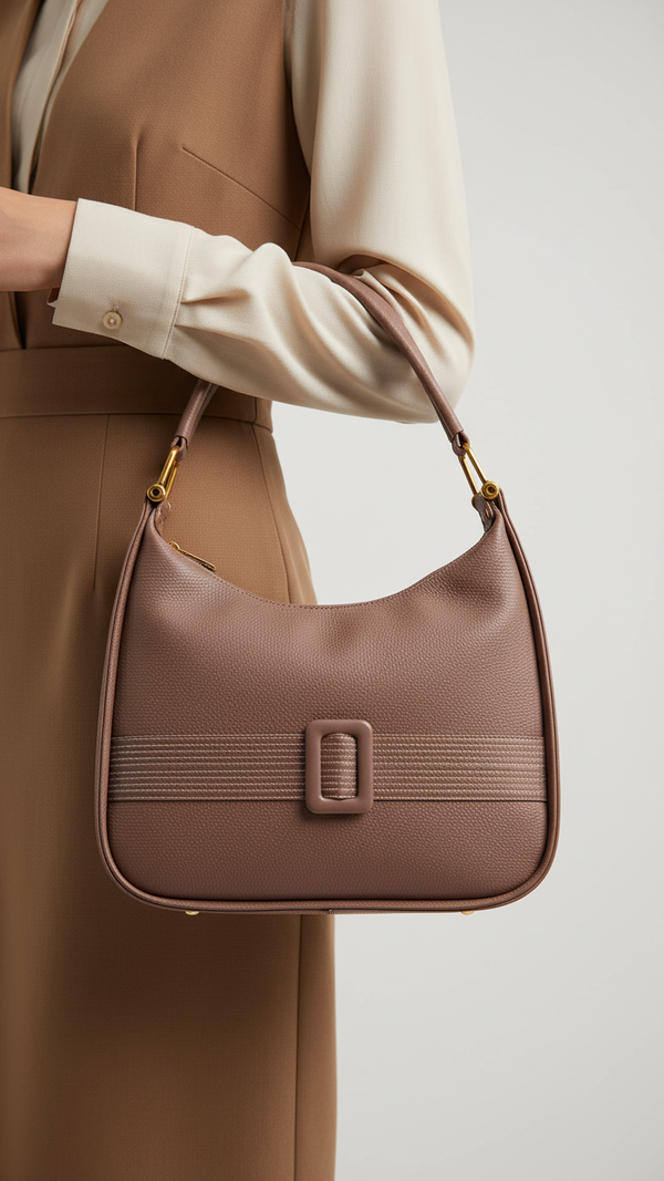 Purple Formal Shoulder Bag P36382