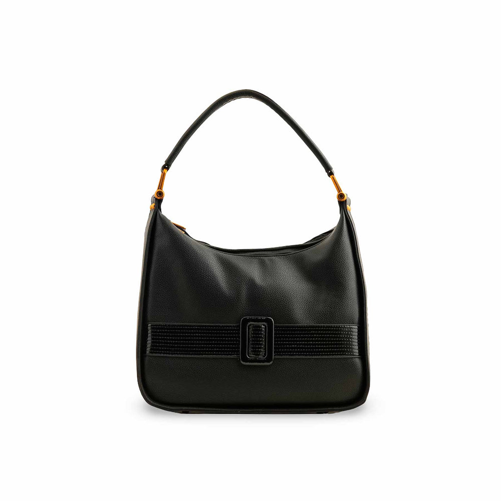 Black Formal Shoulder Bag P36382