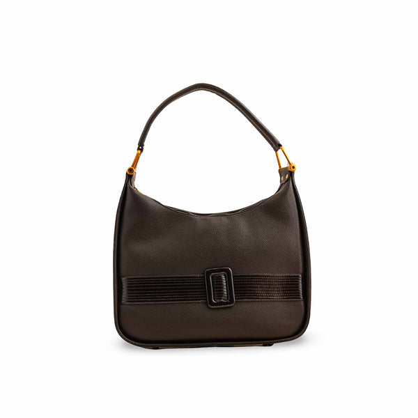 Brown Formal Shoulder Bag P36382