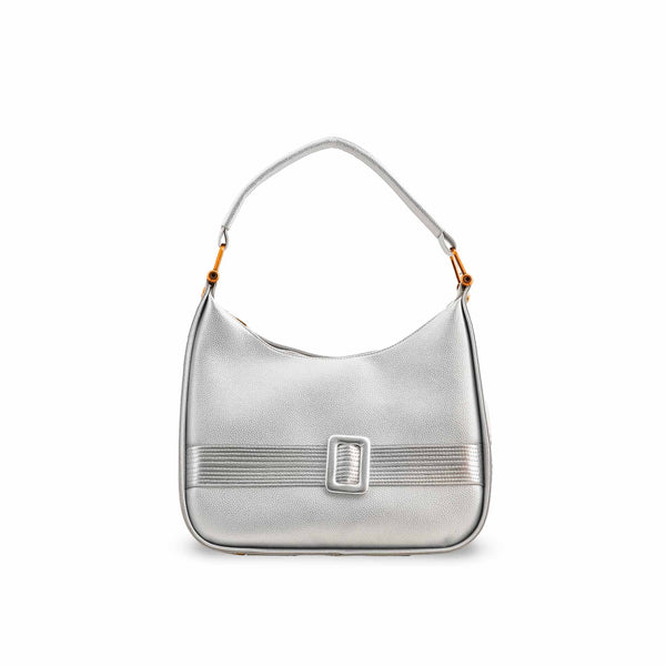 Silver Formal Shoulder Bag P36382