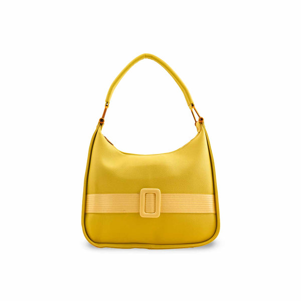 Yellow Formal Shoulder Bag P36382