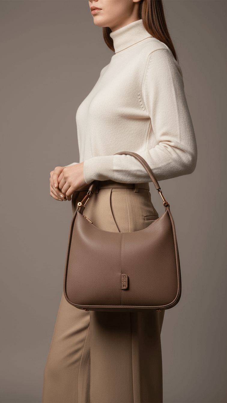 Purple Formal Shoulder Bag P36383