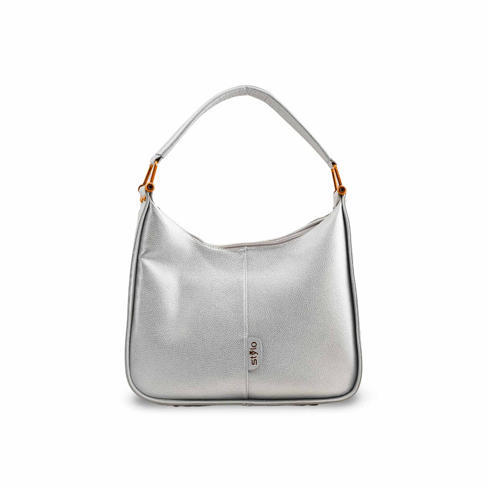 Silver Formal Shoulder Bag P36383