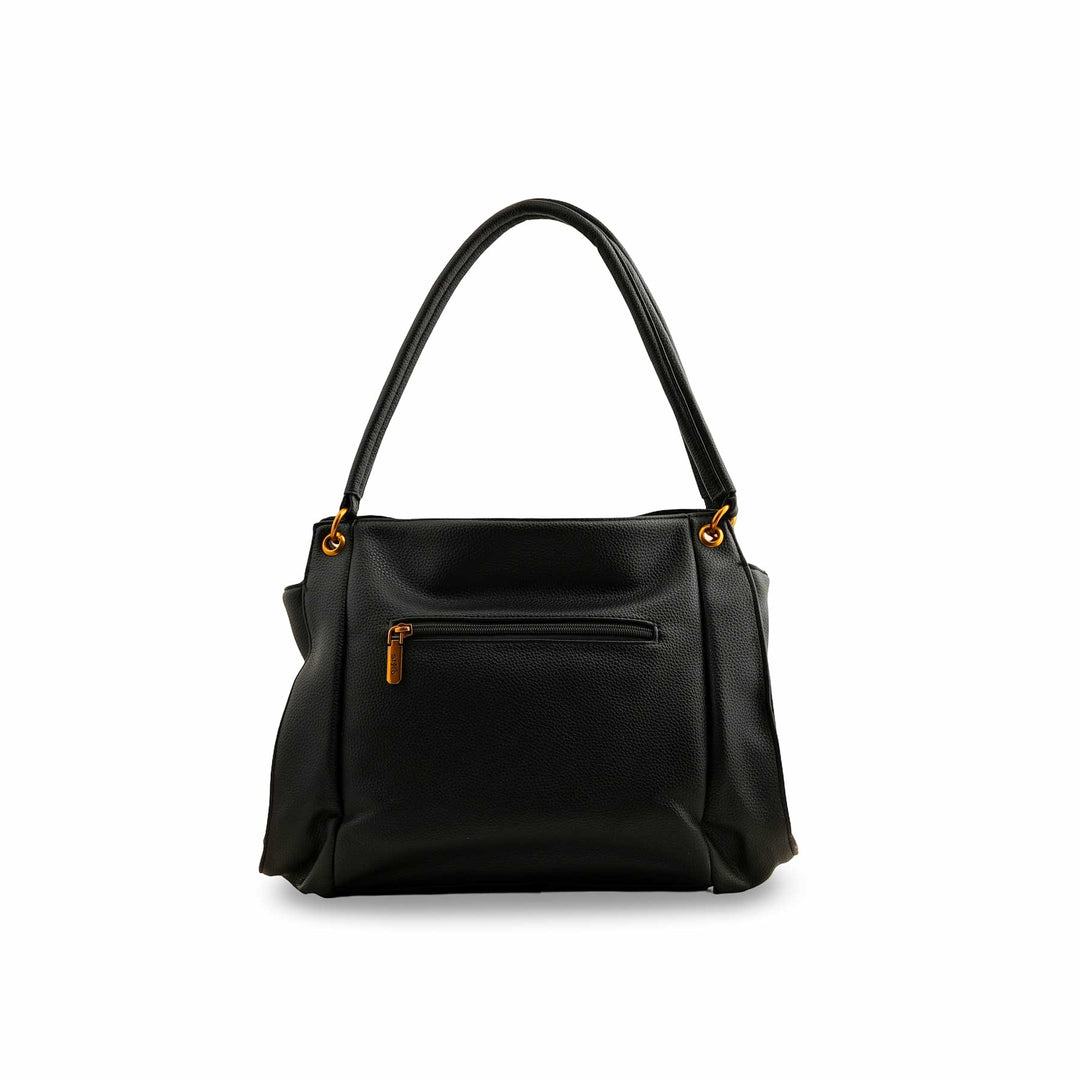 Black Formal Shoulder Bag P36384