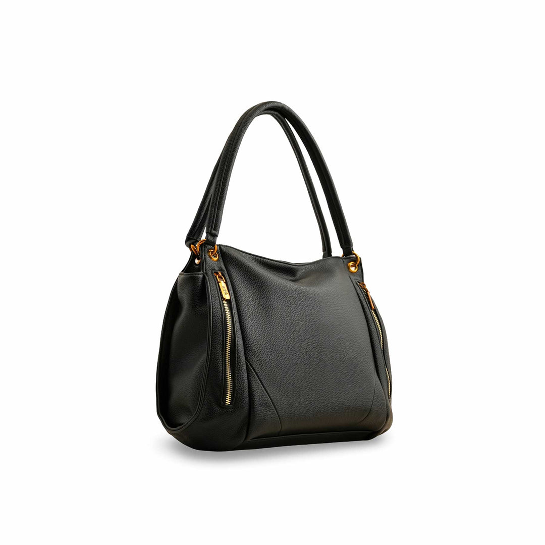 Black Formal Shoulder Bag P36384
