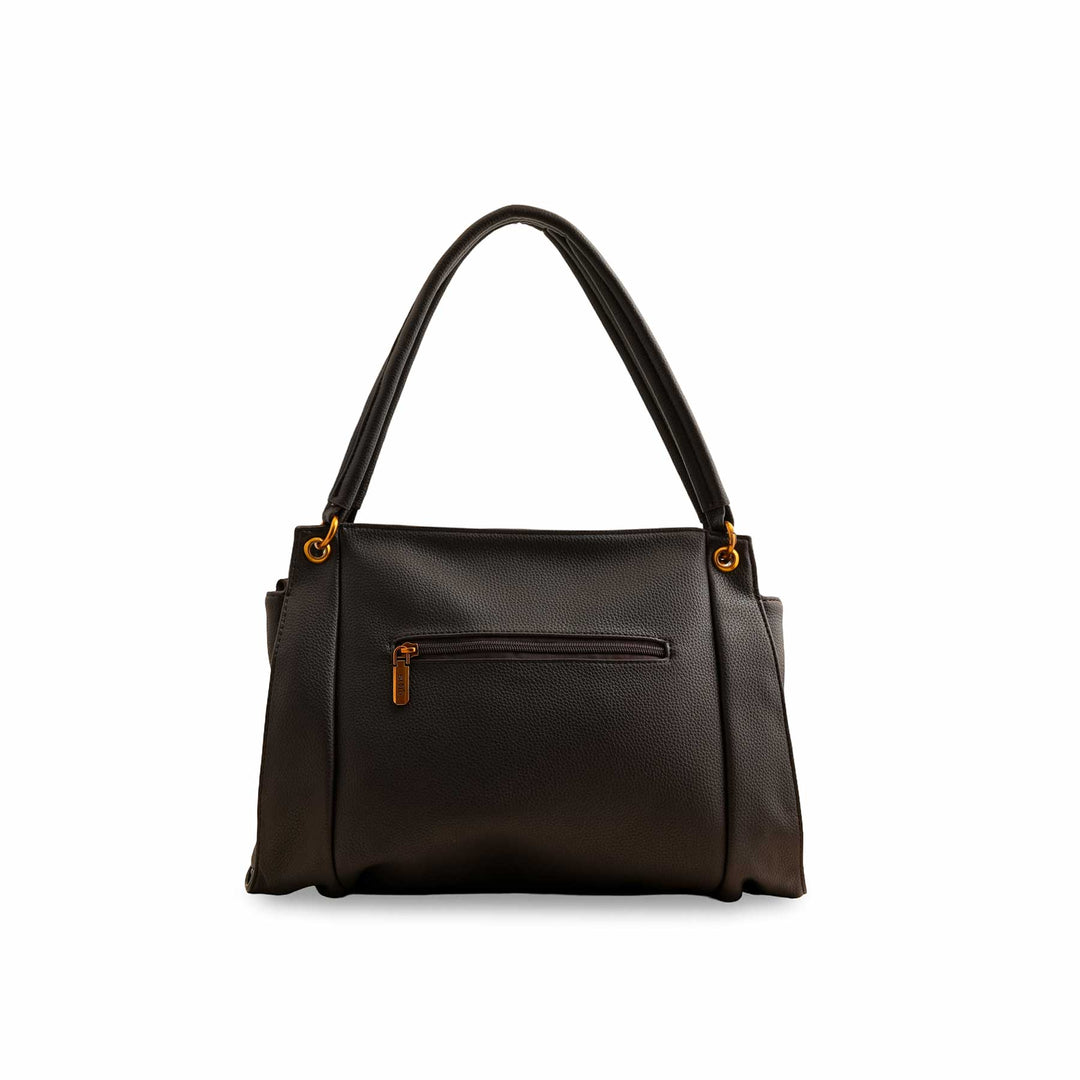 Brown Formal Shoulder Bag P36384