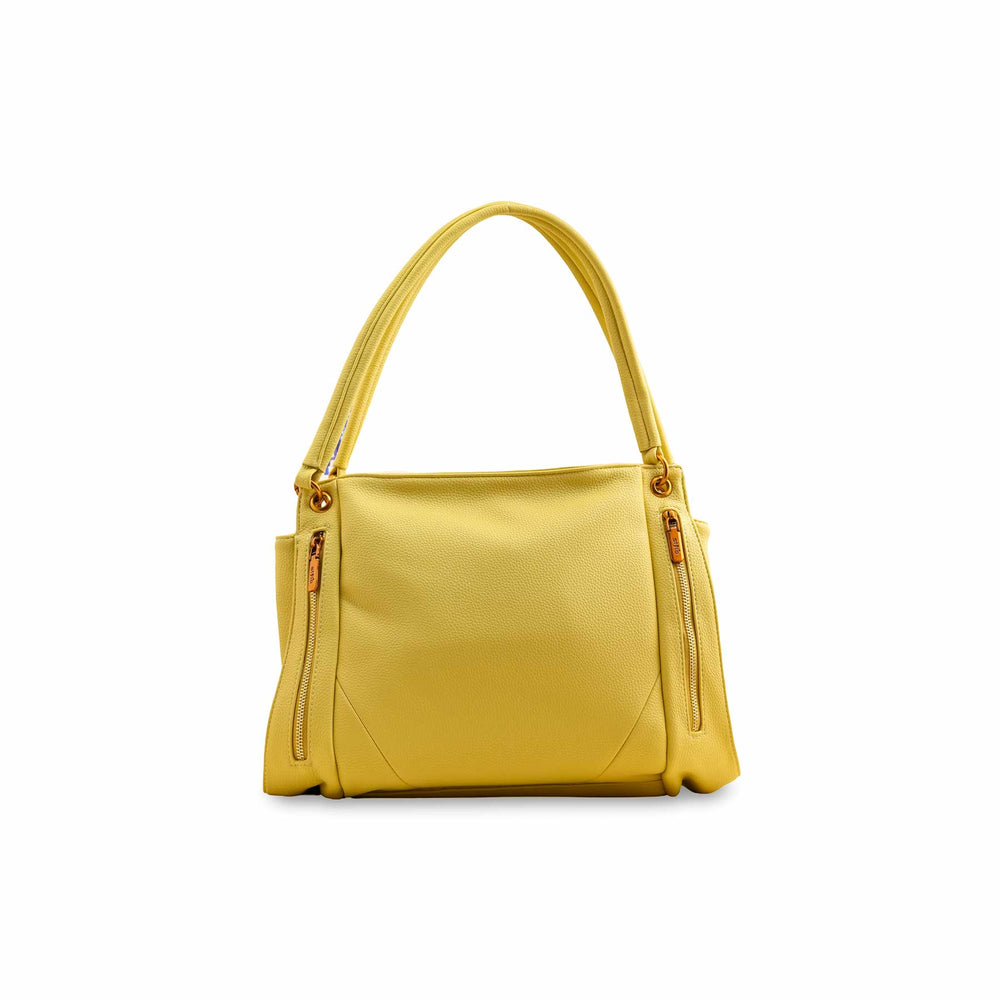 Yellow Formal Shoulder Bag P36384