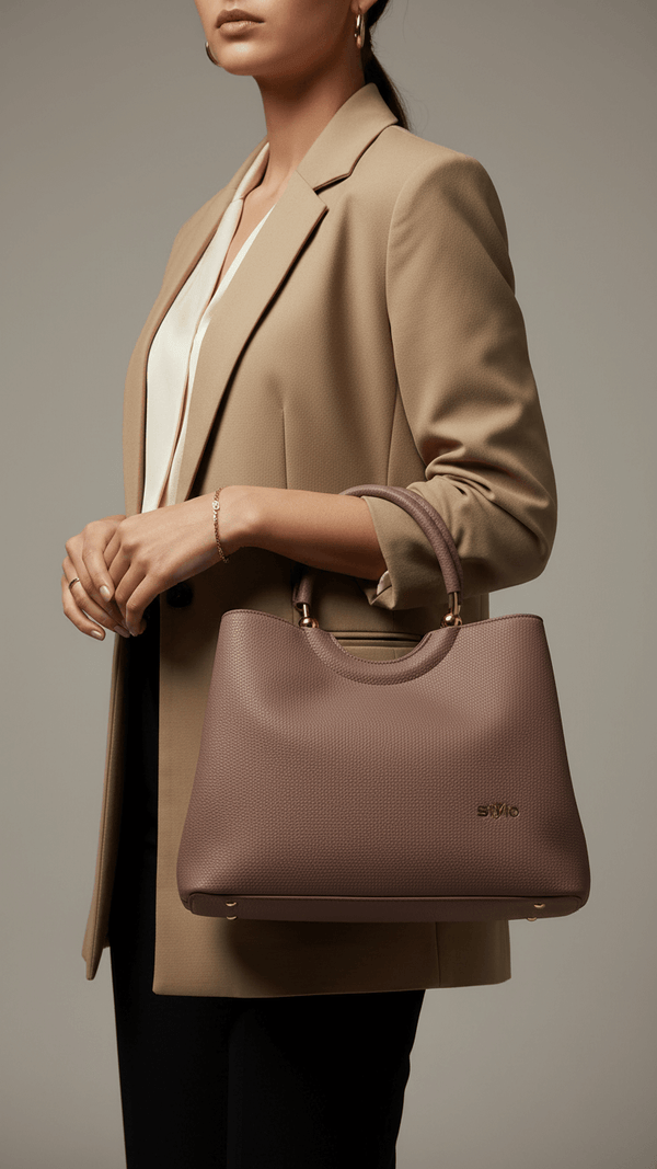 Purple Formal Hand Bag P36385