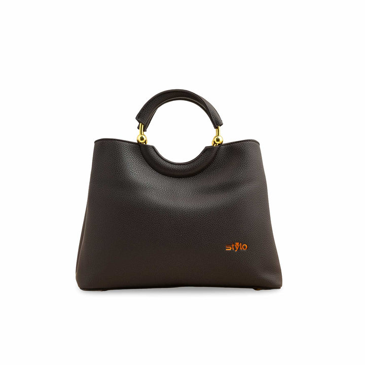 Brown Formal Hand Bag P36385