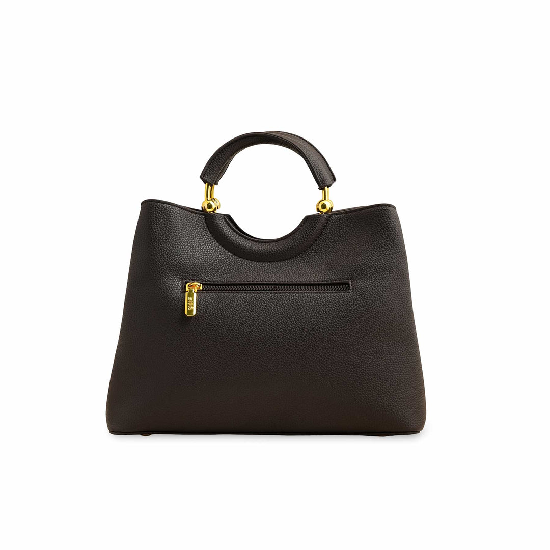 Brown Formal Hand Bag P36385