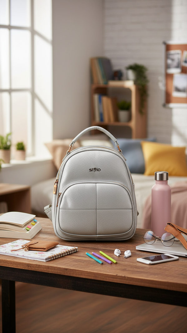 Silver Casual Backpack P36389