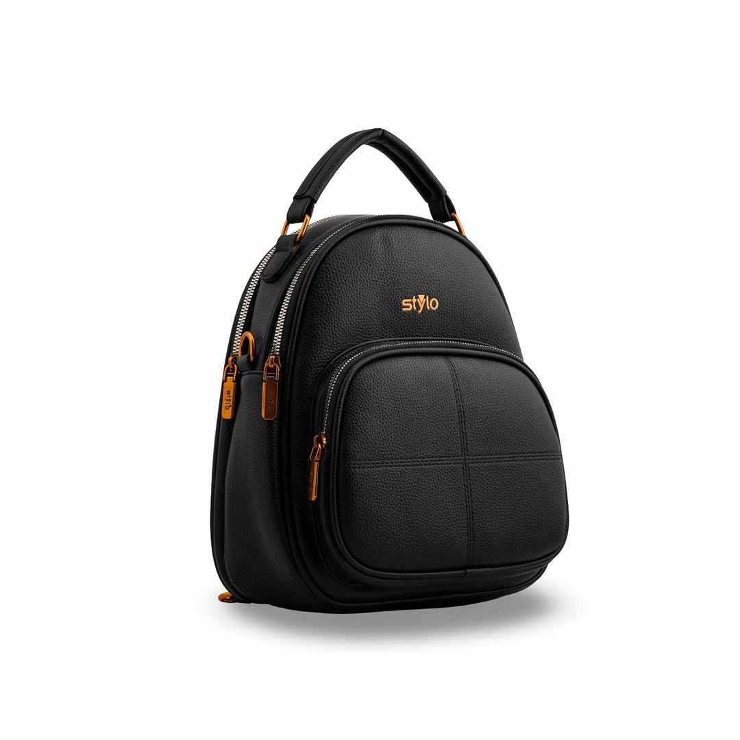 Black Casual Back Pack P36389