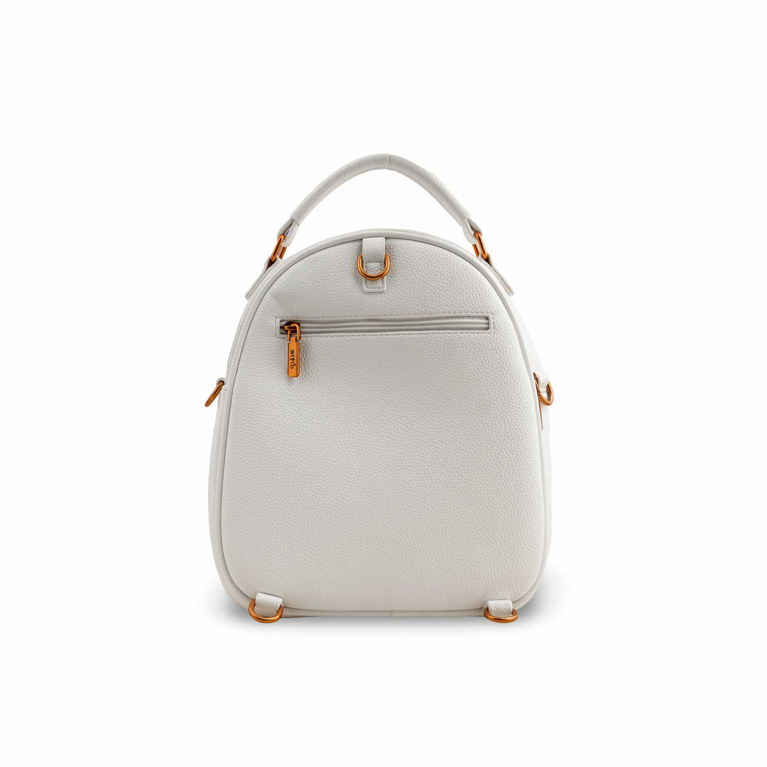 White Casual Back Pack P36389