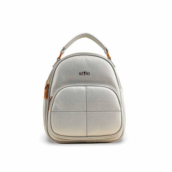 Silver Casual Back Pack P36389