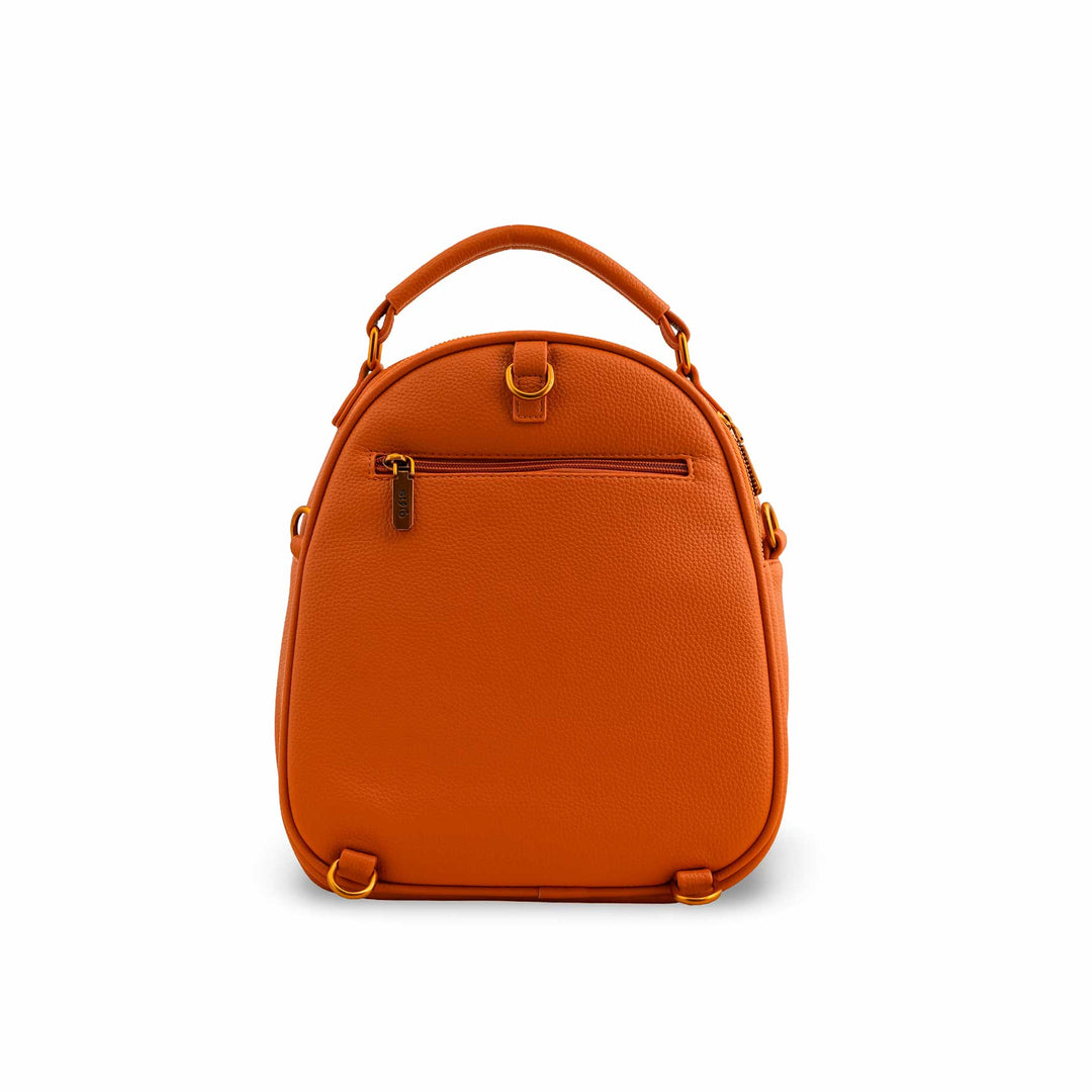 Orange Casual Back Pack P36389
