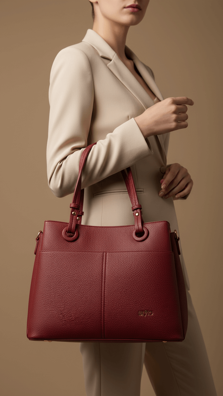 Red Formal Shoulder Bag P36390