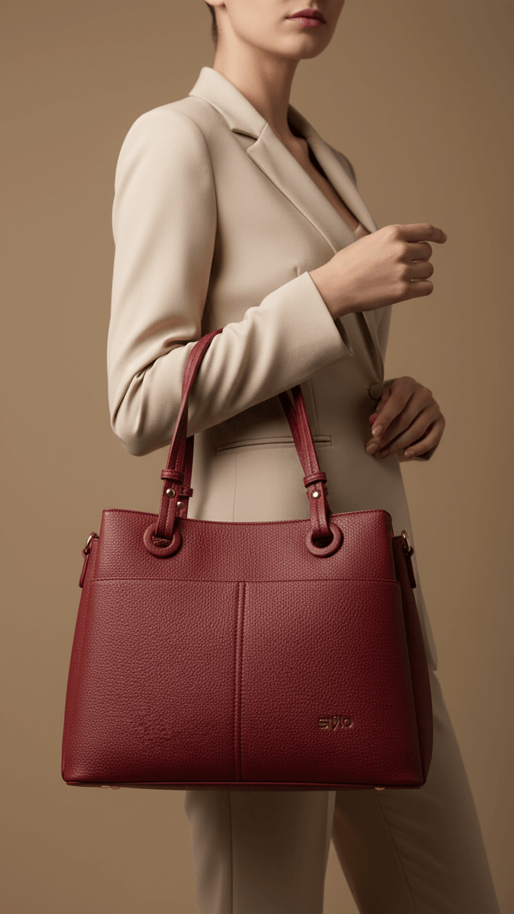 Red Formal Shoulder Bag P36390