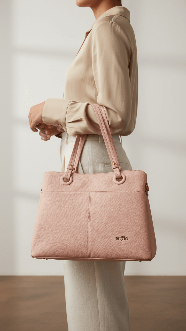 Pink Formal Shoulder Bag P36390